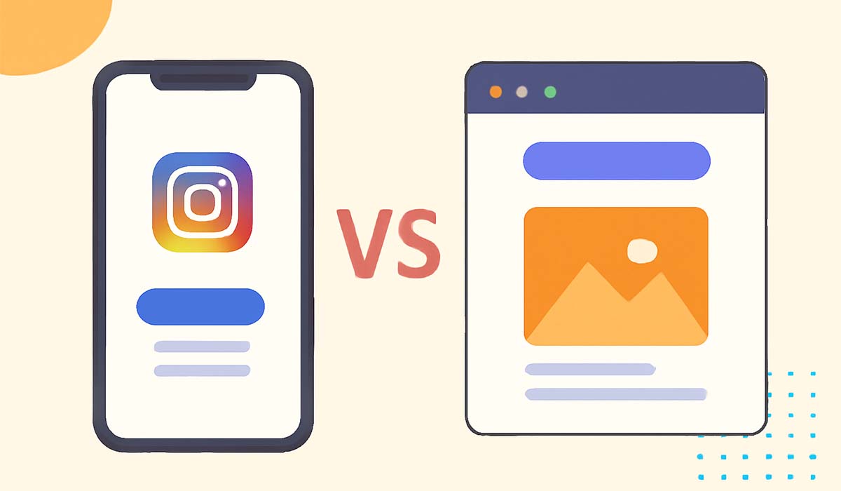 989a285a-663d-4a47-93dd-a025af9e93af ساخت صفحه لندینگ اینستاگرام برای لینک بیو