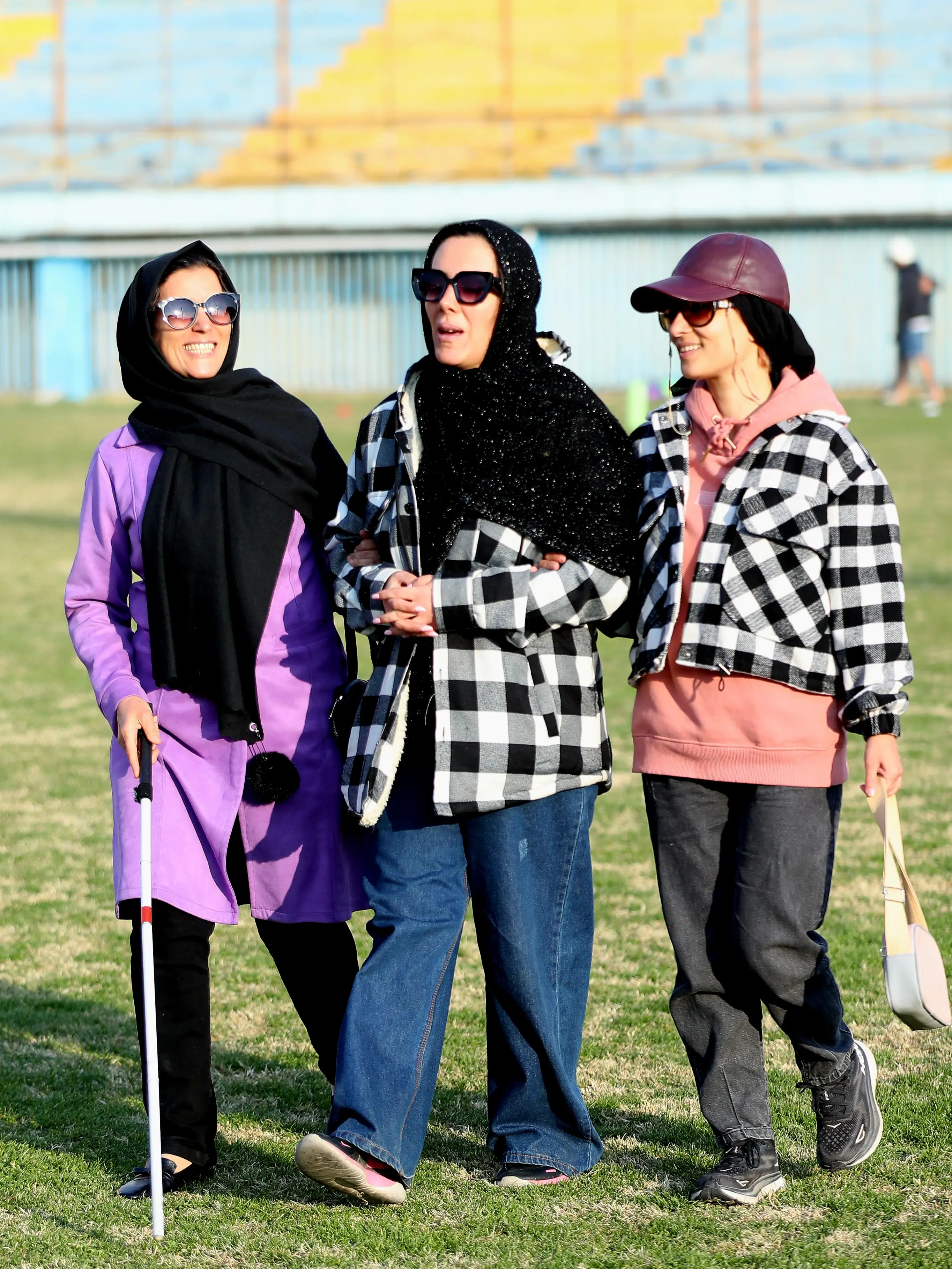 a75i0561 حضور پررنگ و ویژه روشندلان در تمرین شمسآذر