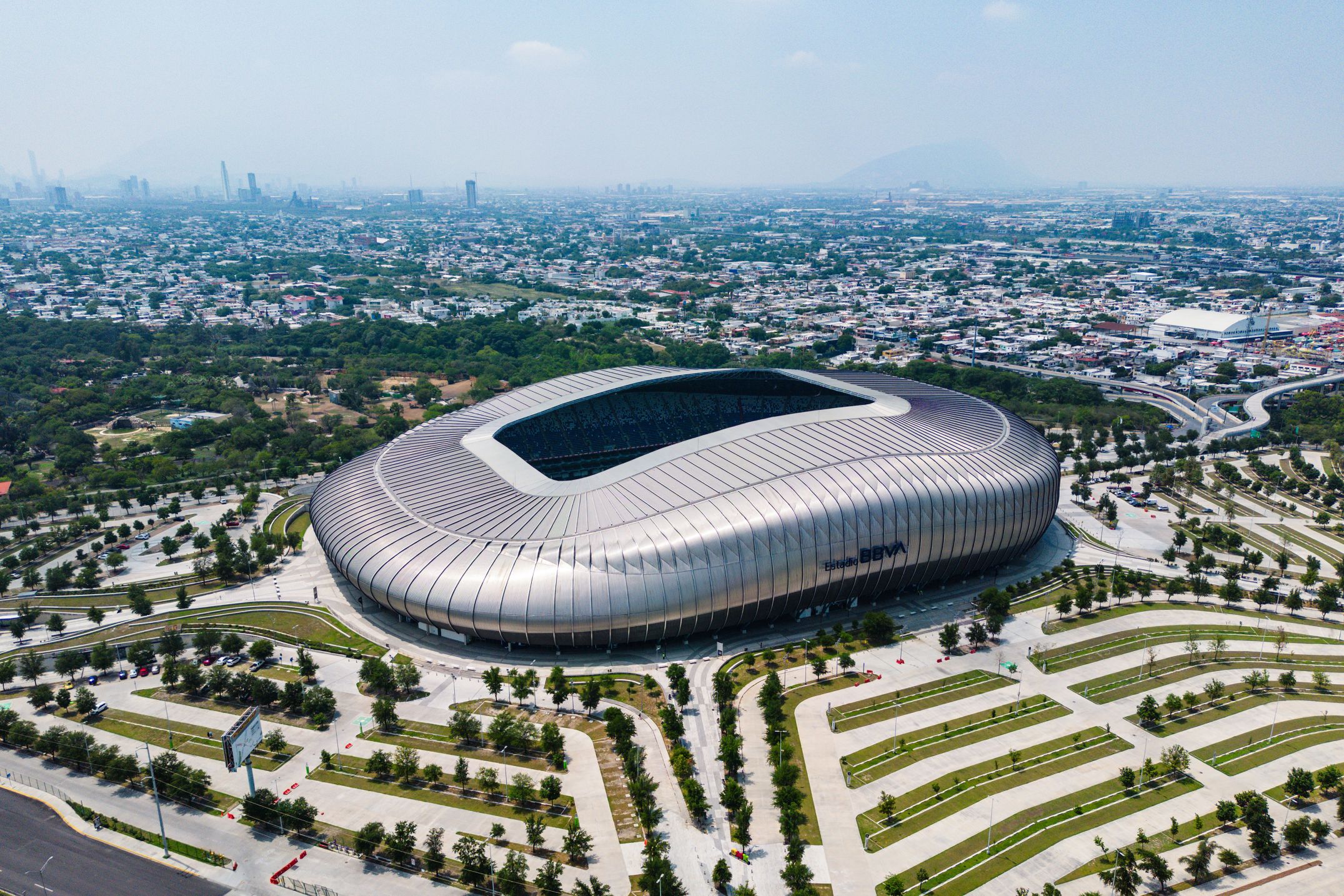 ورزشگاه BBVA واقع در گوادالوپه