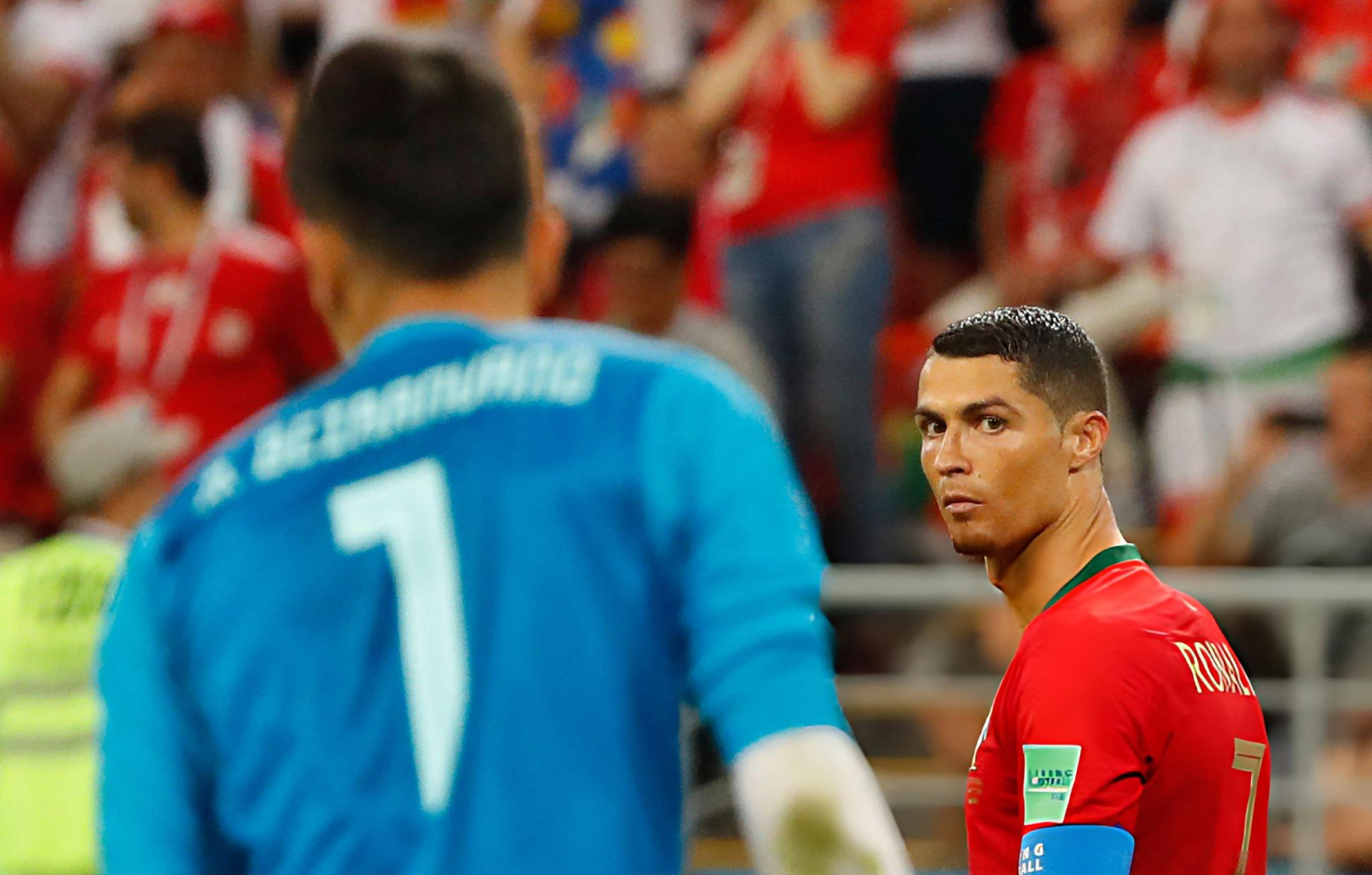 مهار پنالتی کریستیانو رونالدو توسط علیرضا بیرانوند در جام جهانی 2018