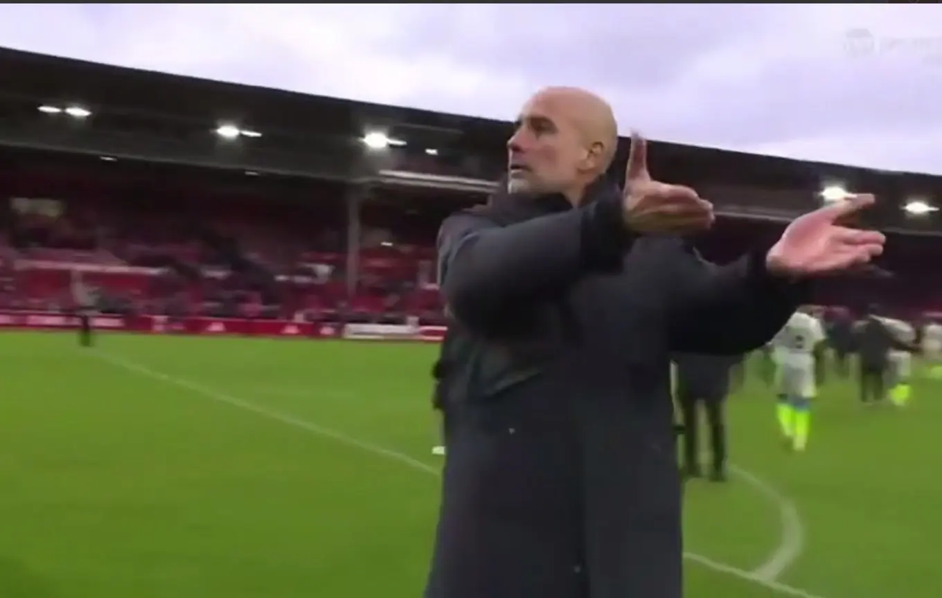 واکنش غیرمنتظره گواردیولا به فیلمبردار پس از برد منچسترسیتی