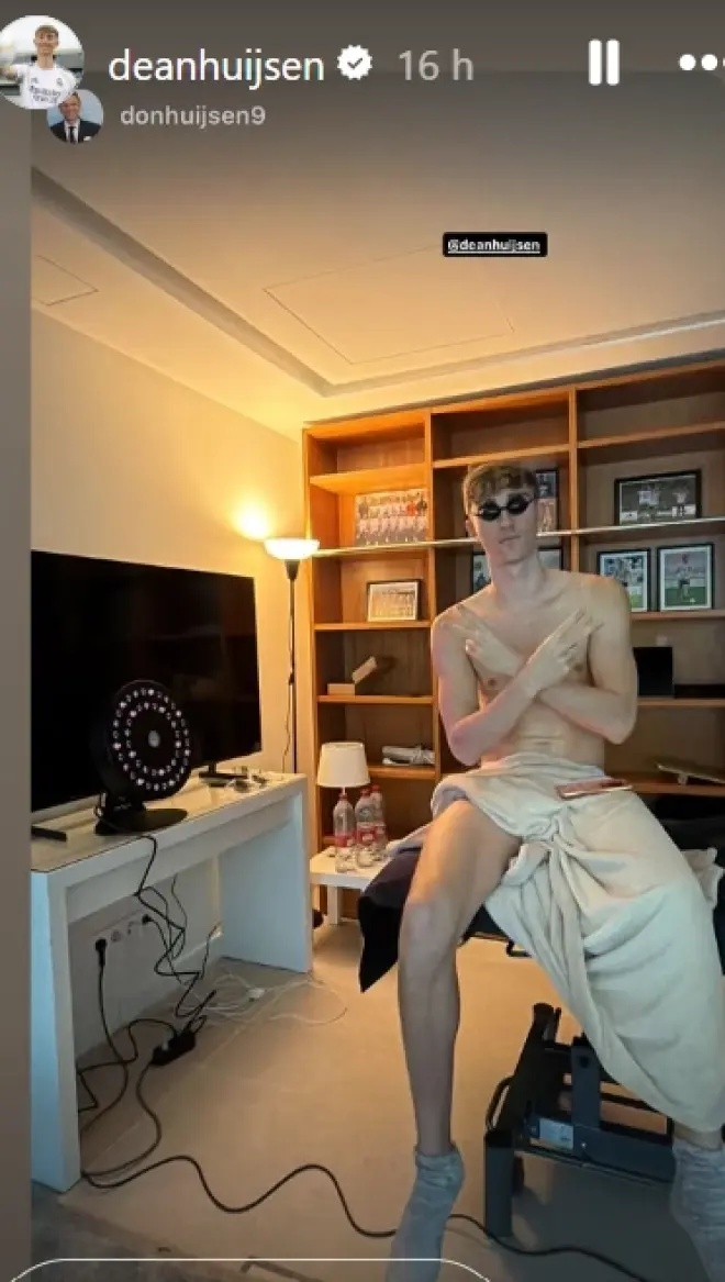 deanhuijsen-2025 دین هاوسن و استفاده از لامپ 999 یورویی برای ریکاوری