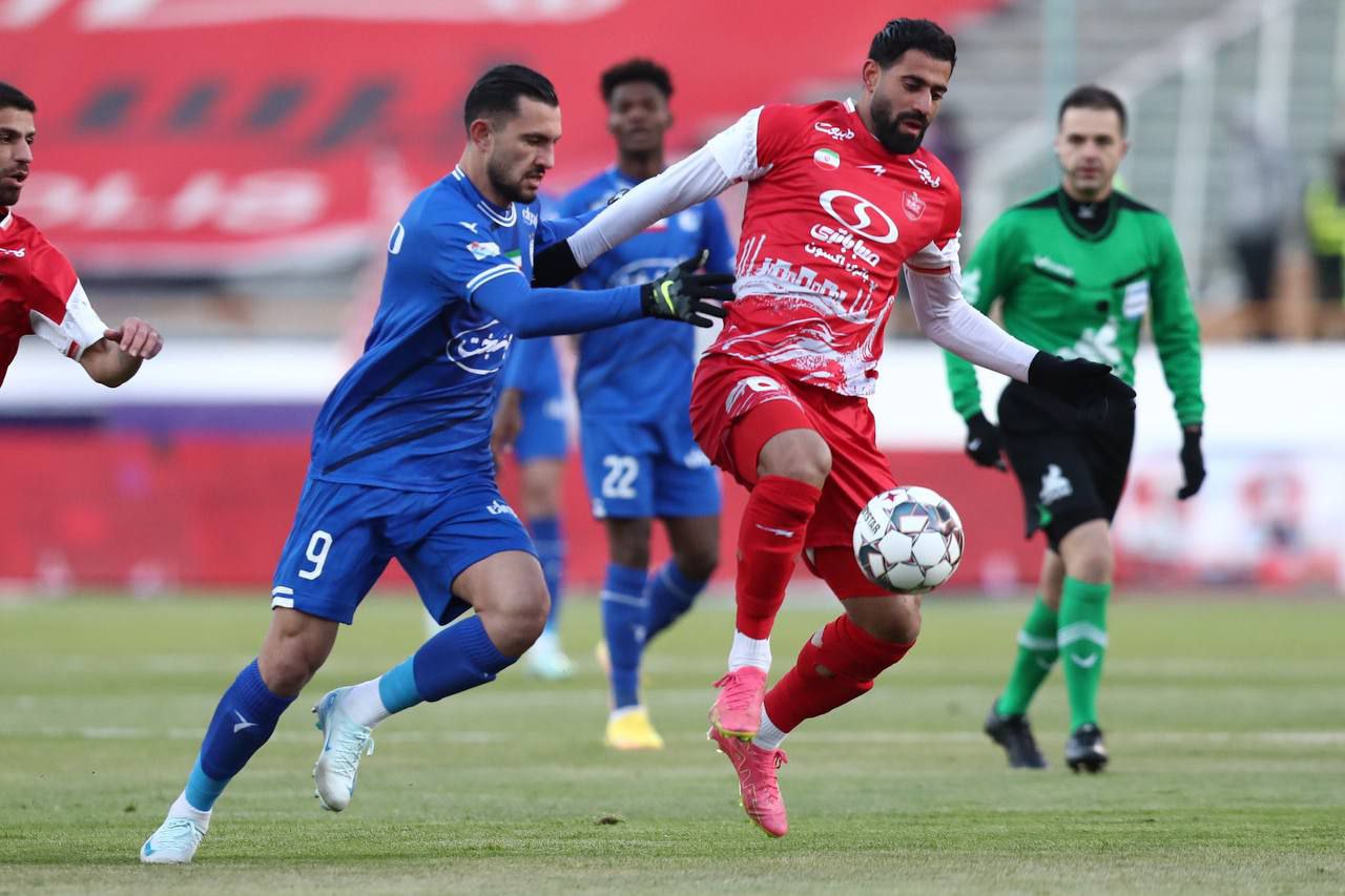 derby105-041225-1 دربی - محمدحسین کنعانی زادگان - محمدرضا آزادی - پرسپولیس و استقلال - لیگ برتر - فوتبال ایران