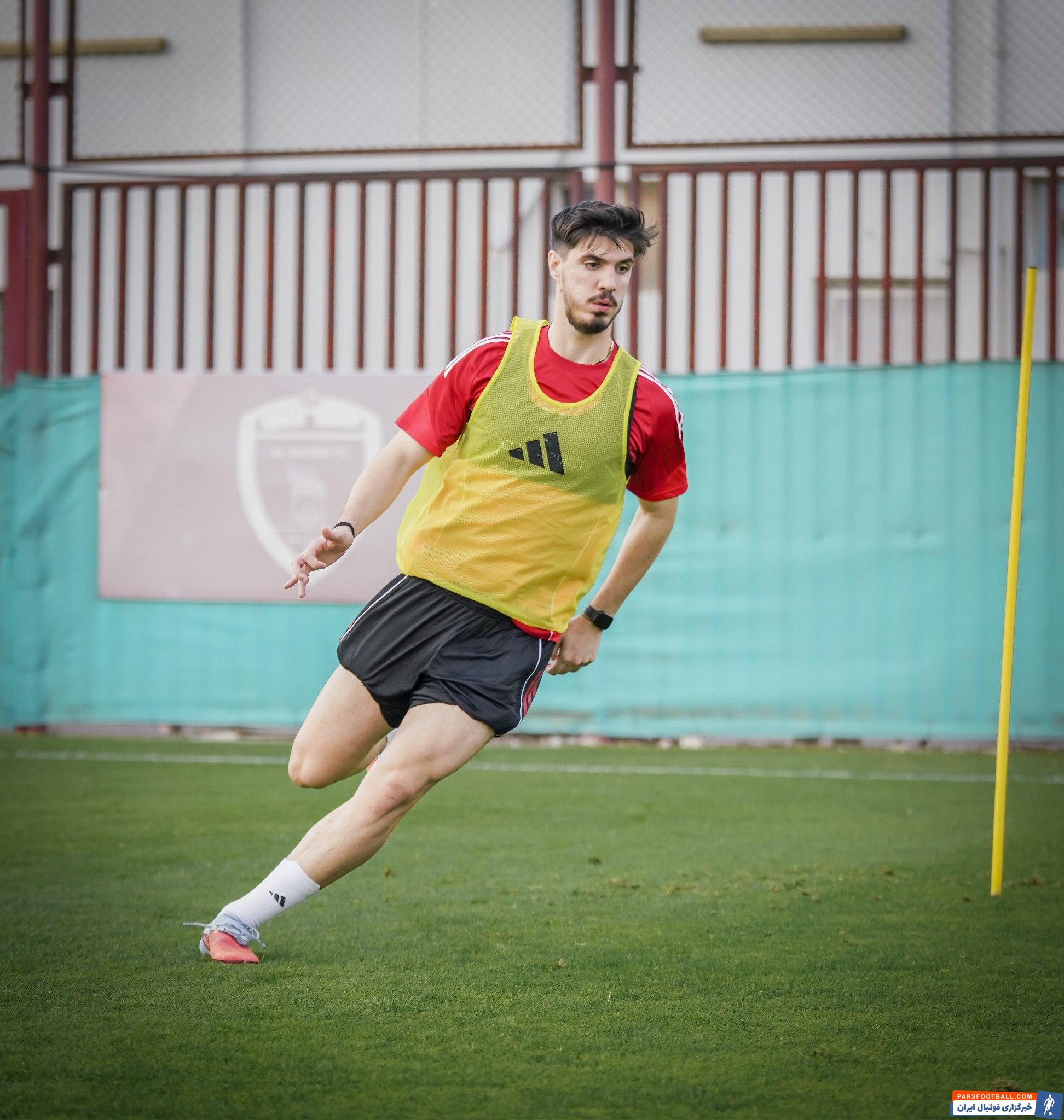 حضور مبین دهقان در تمرین الوحده در امارات به جای اردوی تیم ملی المپیک ایران