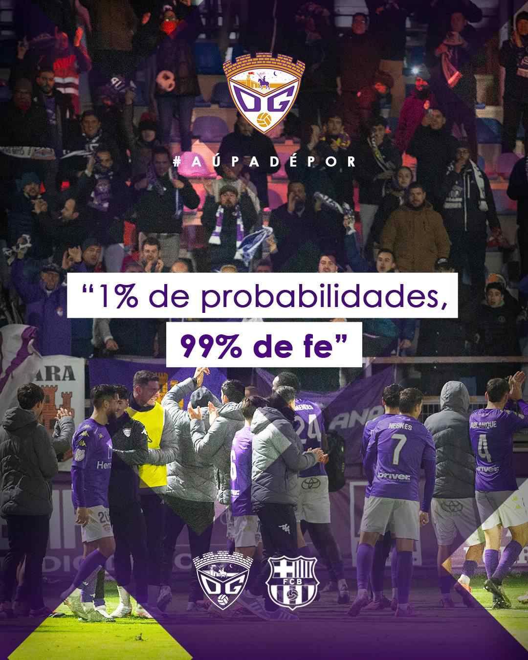 guadalaraja کری خوانی تیم دسته سومی برای بارسلونا