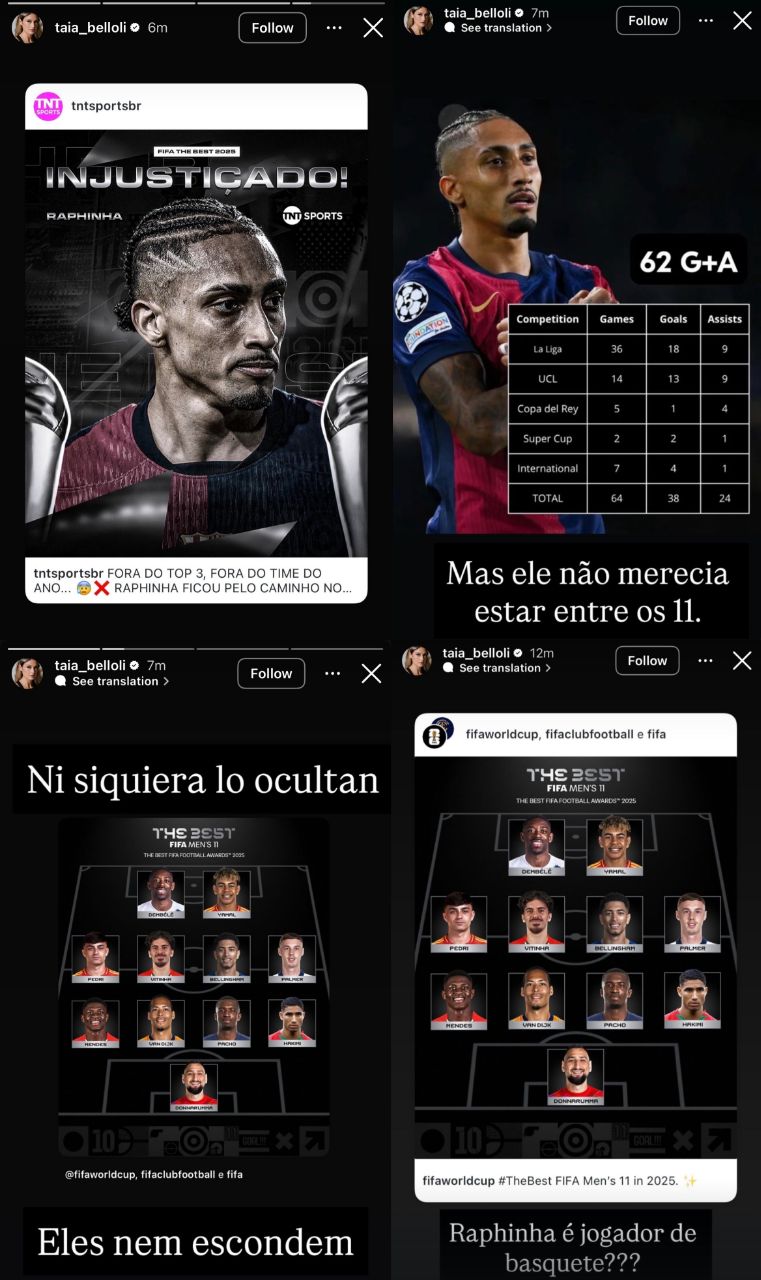 img_20251216_222110_673 خشم شدید همسر رافینیا از فیفا به خاطر بیعدالتی در حق همسرش