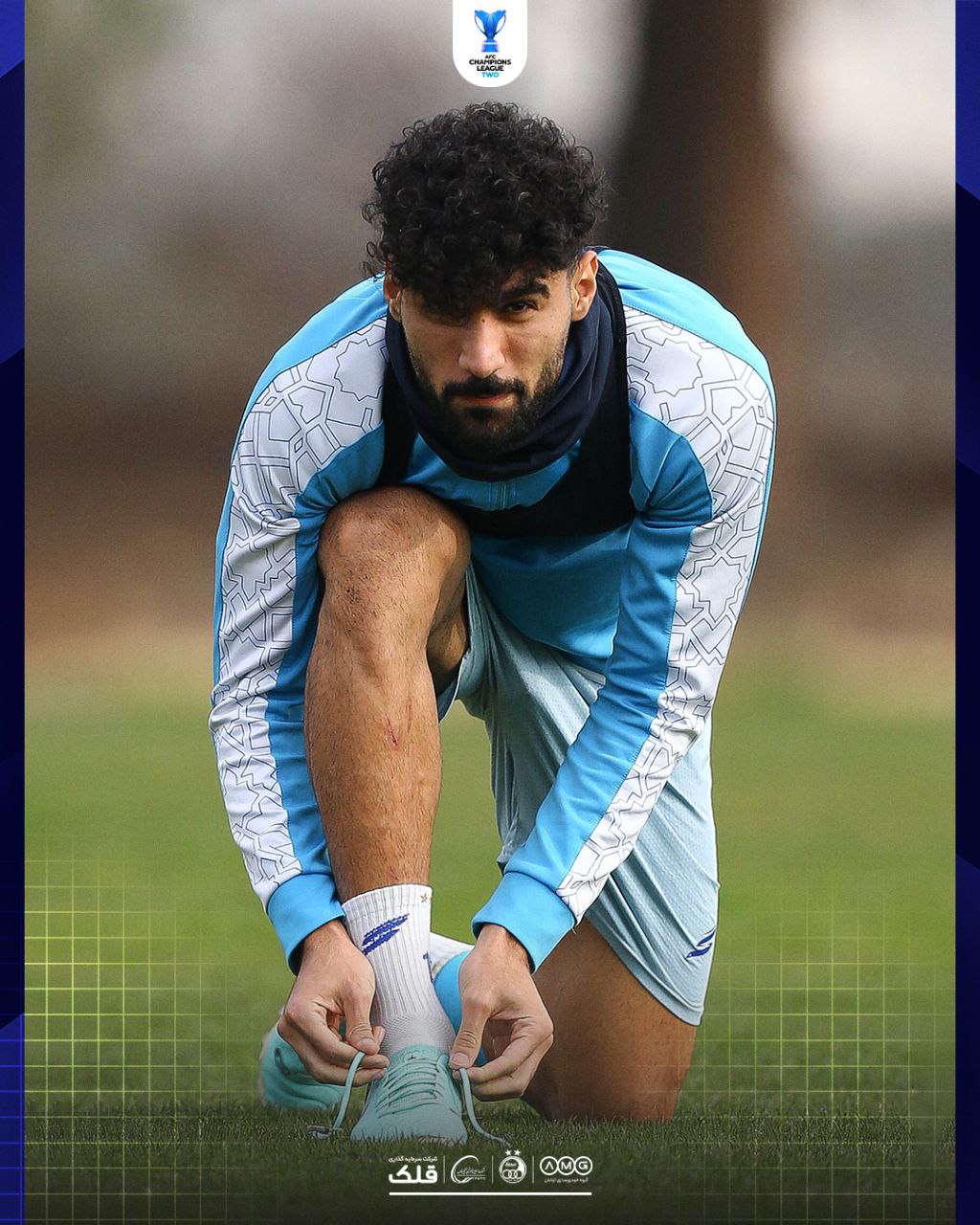 img_20251218_173534_939 عکس از سامان فلاح مدافعاستقلال در تمرین