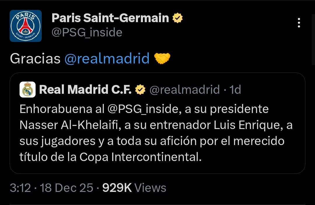 img_20251219_140741_588 واکنش پرحاشیه رئال مادرید به قهرمانی پاری سن ژرمن