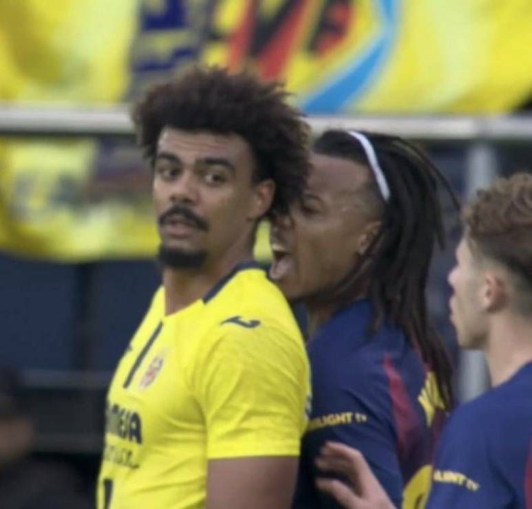 عصبانیت شدید ژول کونده از بازیکن ویارئال به خاطر یامال