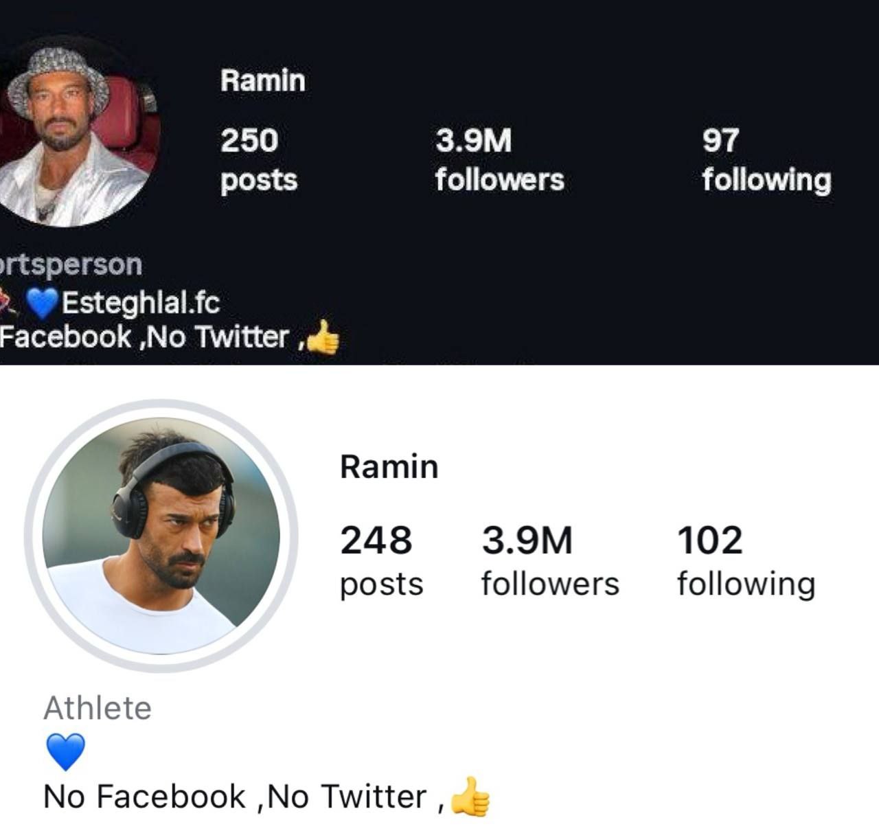 اینستا رامین