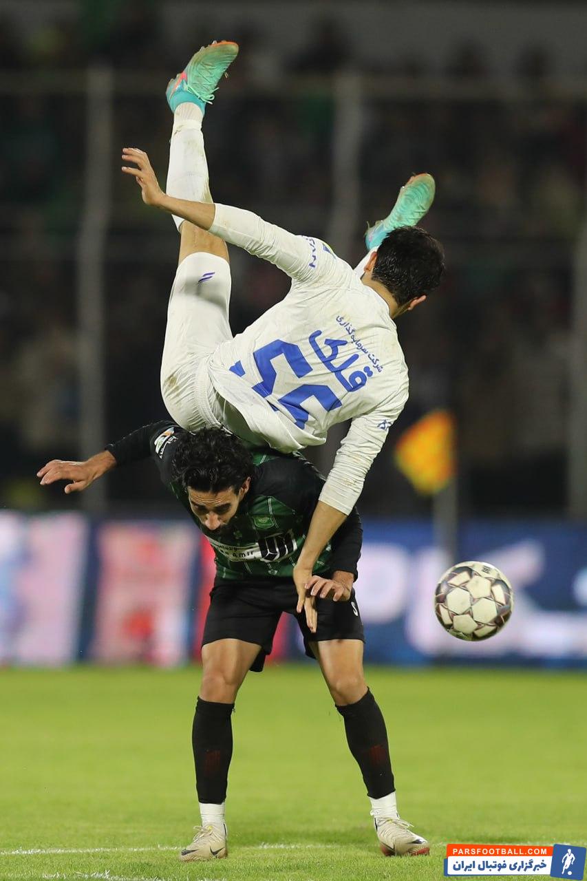 استقلال تصویری تلخ از لحظه فرود عارف غلامی روی زمین منتشر کرد