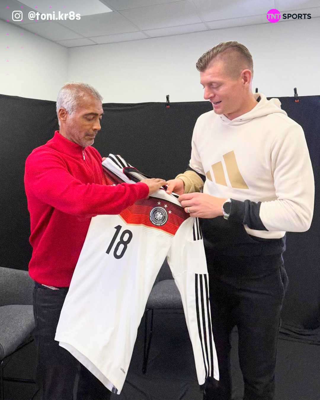 هدیه ویژه تونی کروس به روماریو