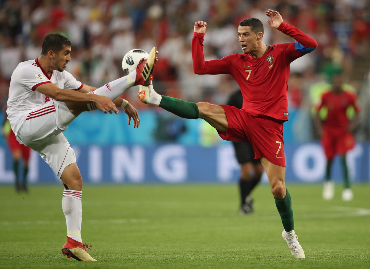 مجید حسینی و کریستیانو رونالدو