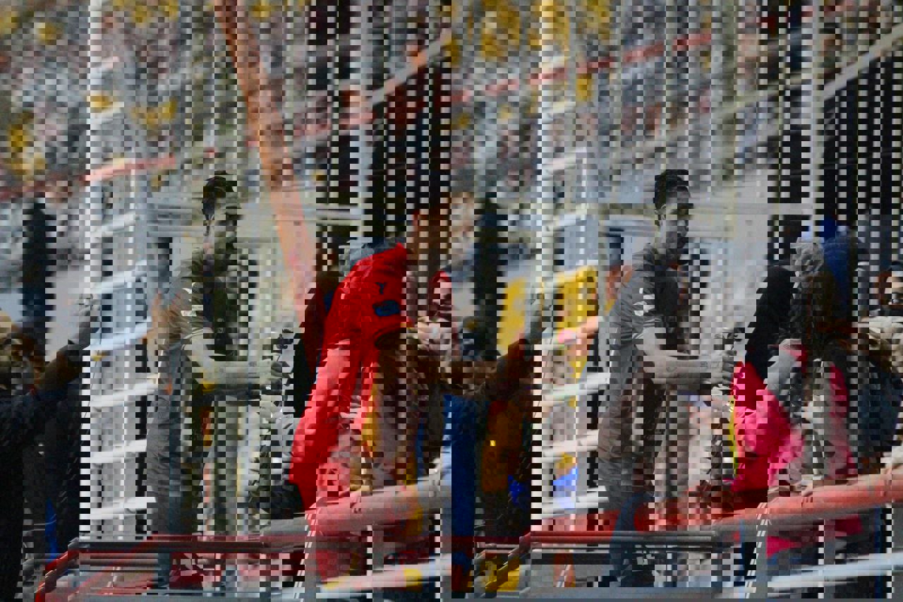 سنگرگیر و همسرش