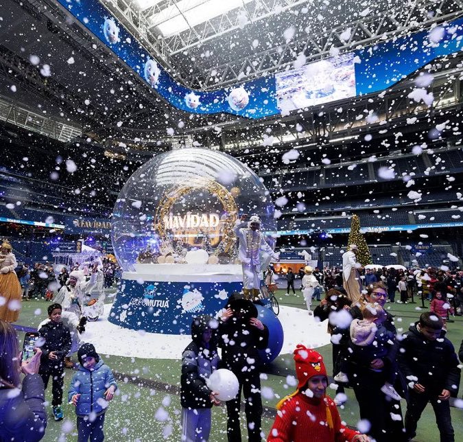 کریسمس سانتیاگو برنابئو