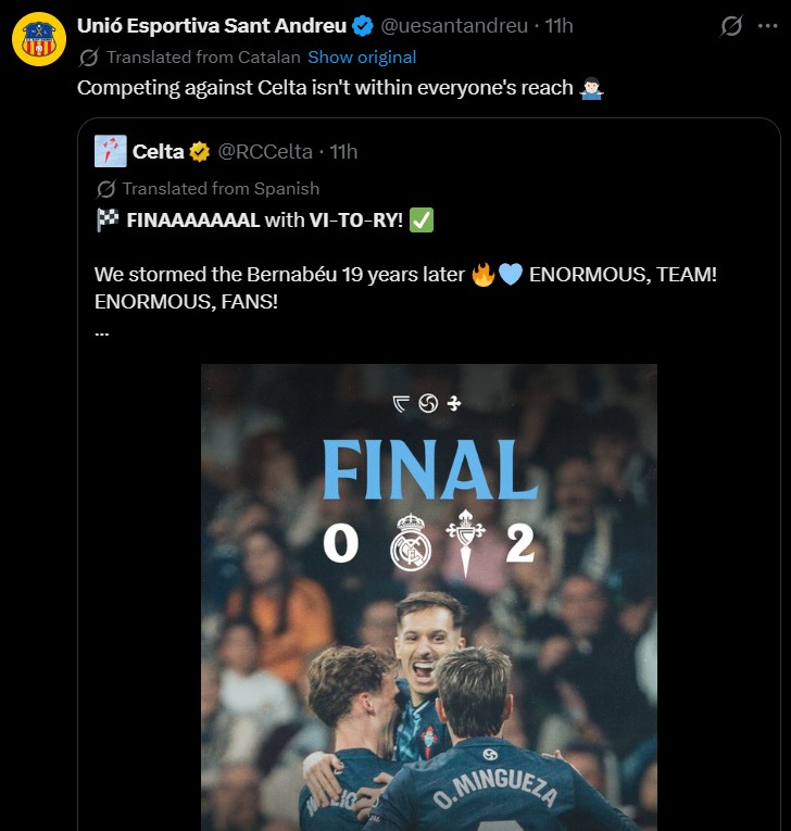 screenshot_2025-12-08_130735 رئال مادرید از سوی همشهری بارسلونا مسخره شد! / عکس