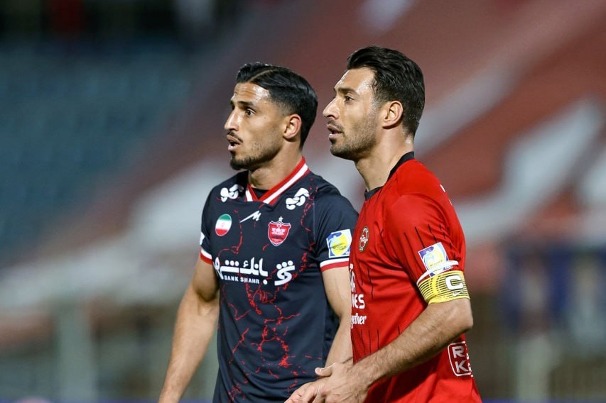 شجاع خلیل زاده - علی علیپور - بازی تراکتور و پرسپولیس در جام حذفی