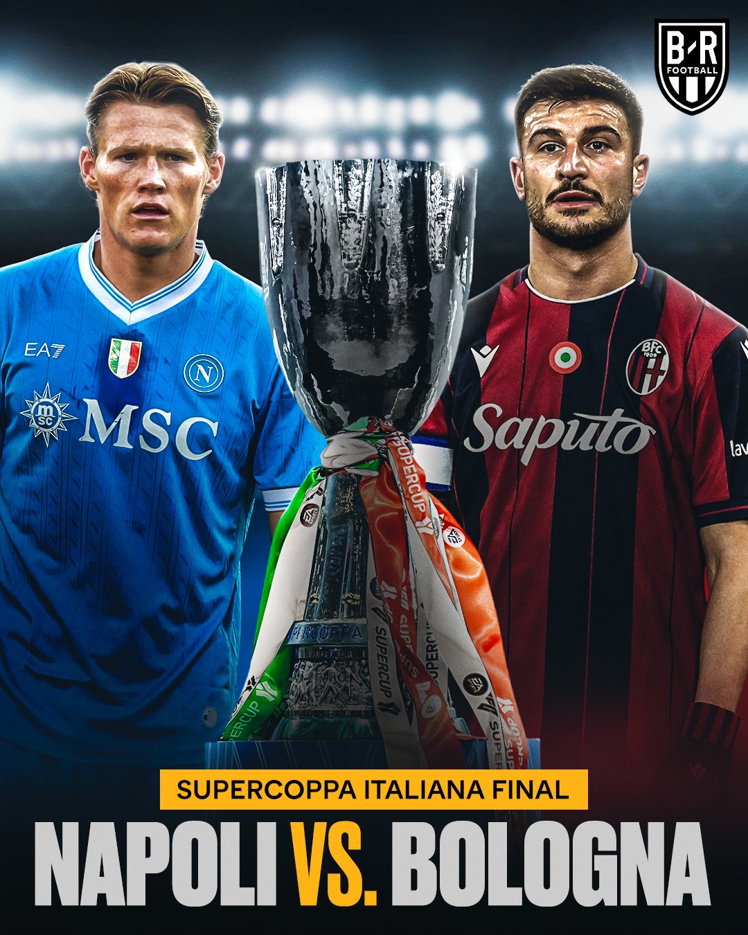 بولونیا - ناپولی - فینال سوپرکاپ ایتالیا ۲۰۲۵