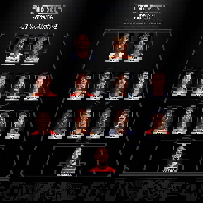 tv1ruruh4 ترکیب تیم منتخب سال ۲۰۲۵ فیفا اعلام شد