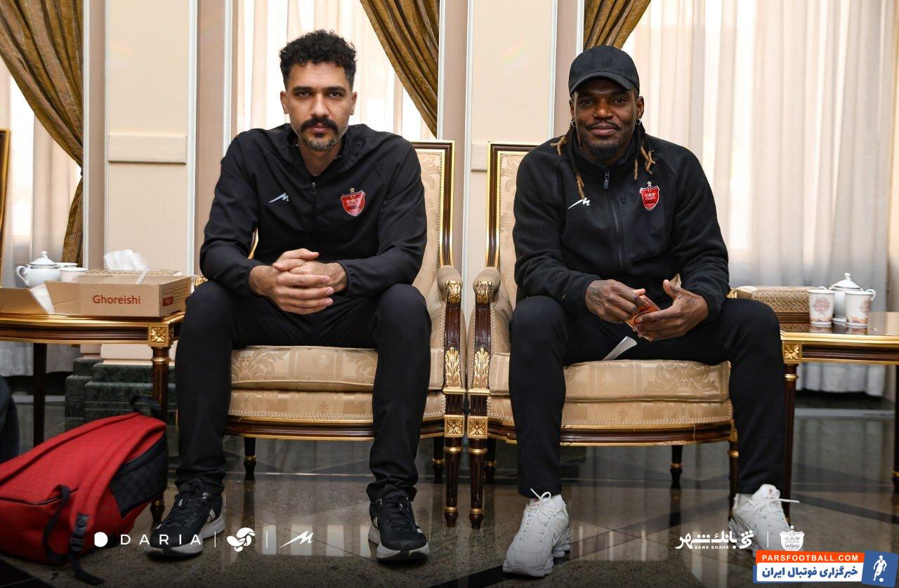 تیوی بیفوما مهاجم پرسپولیس با این تیم به قطر سفر کرد