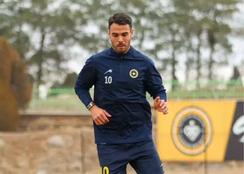 بازگشت ‏ریکاردو آلوز ستاره خط میانی سپاهان در آستانه دیدار با پرسپولیس