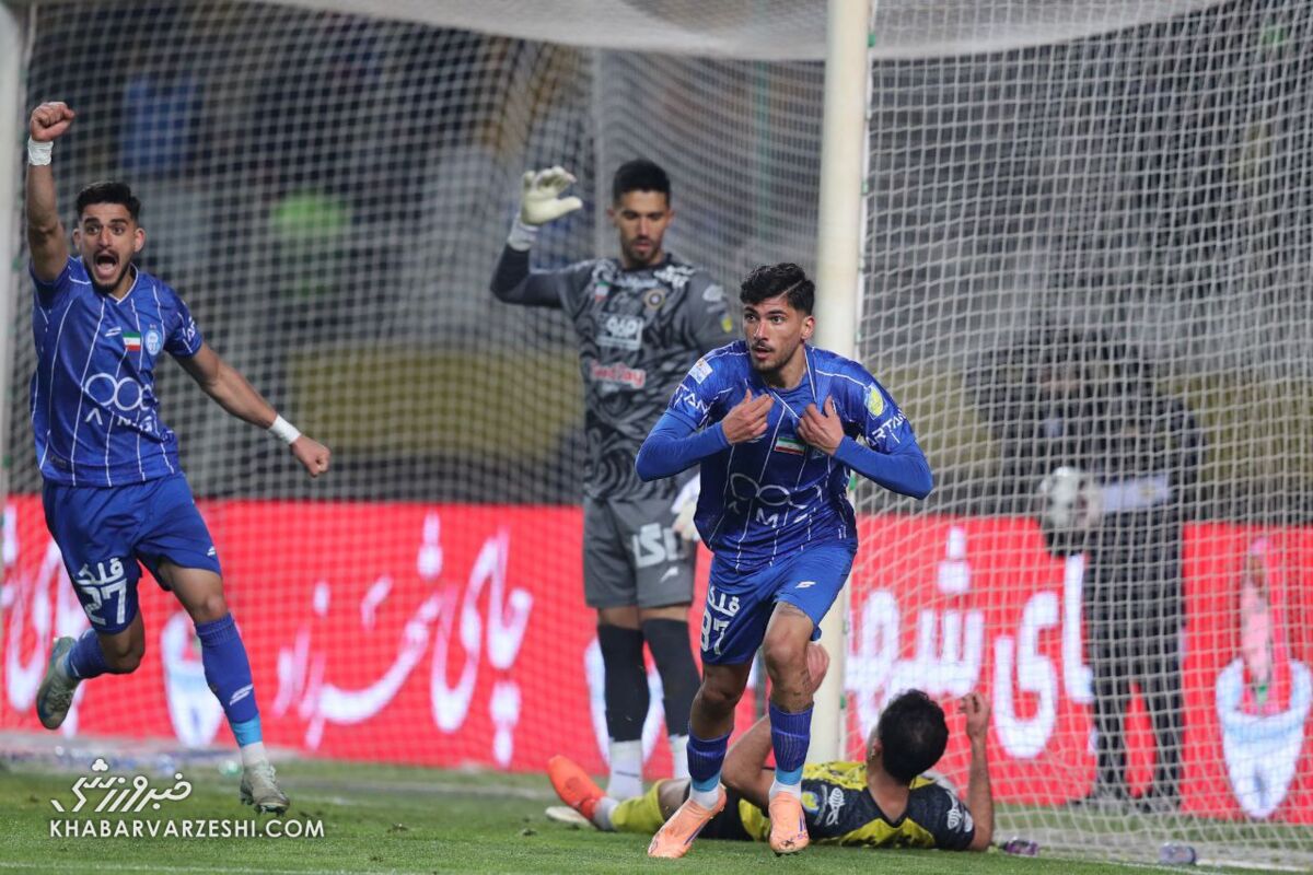 گل استقلال به سپاهان