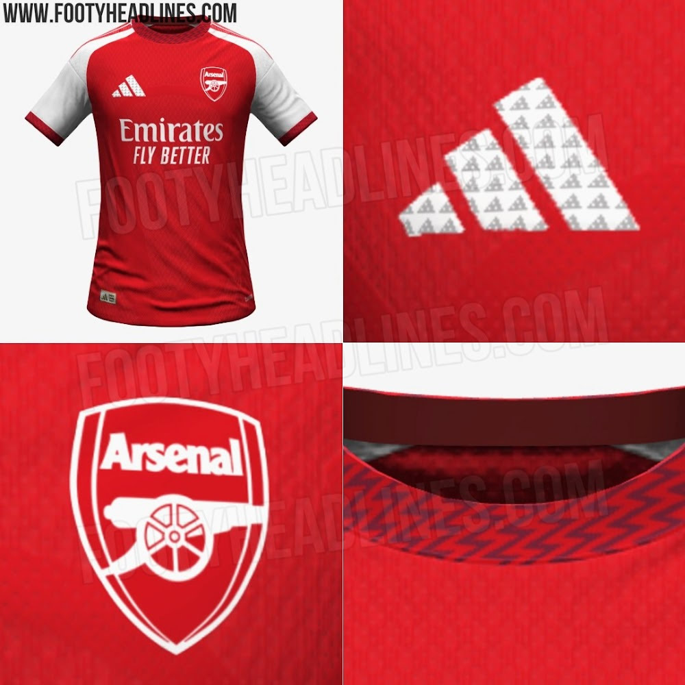 arsenal-26-27-home-kit_2_1 کیت لو رفته آرسنال برای فصل بعد