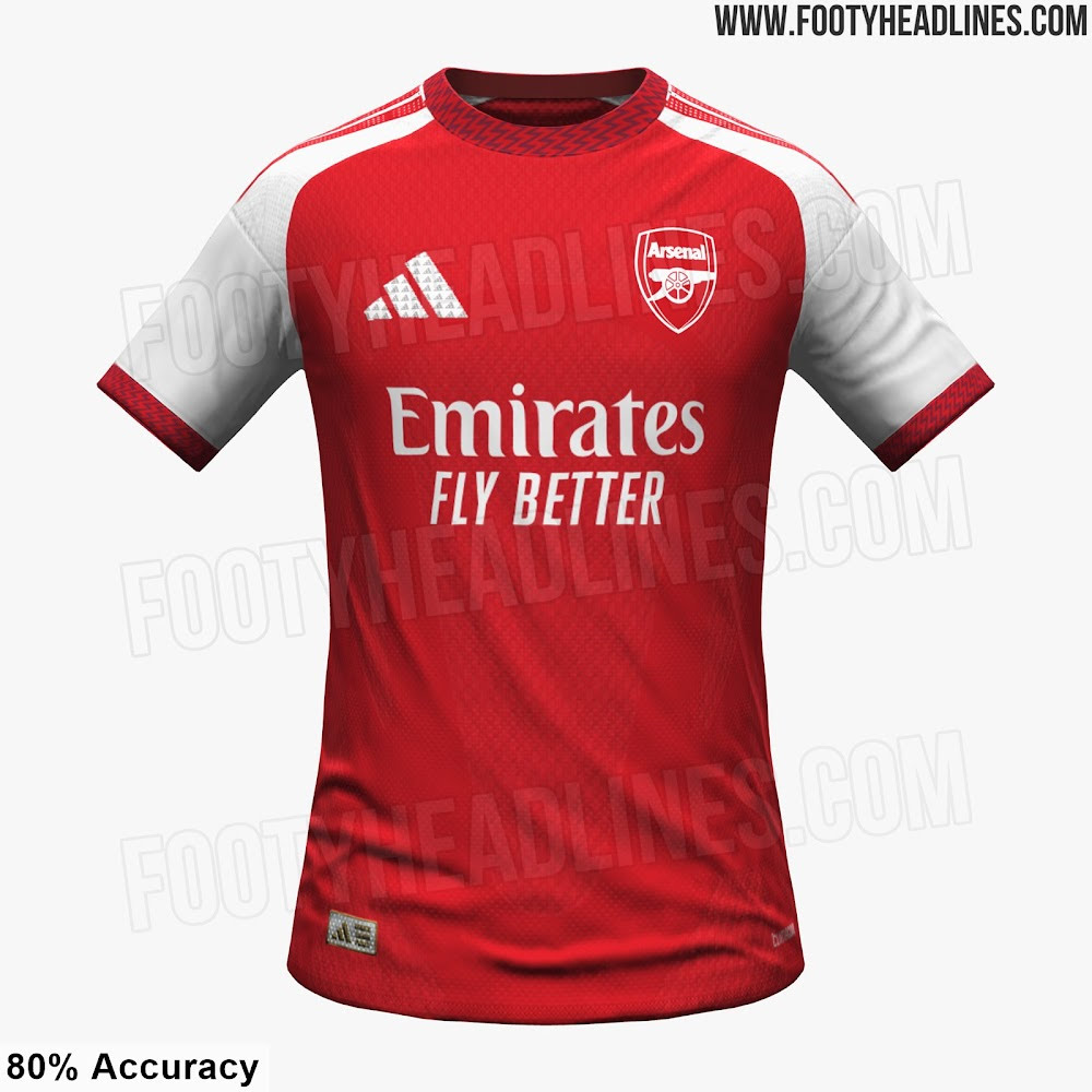arsenal-26-27-home-kit_3 کیت لو رفته آرسنال برای فصل بعد