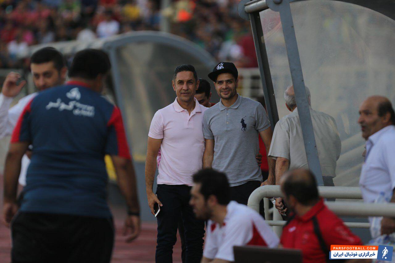 عکس ؛ داماد خانواده کامیابی‌نیا رقیب پرسپولیس شد!