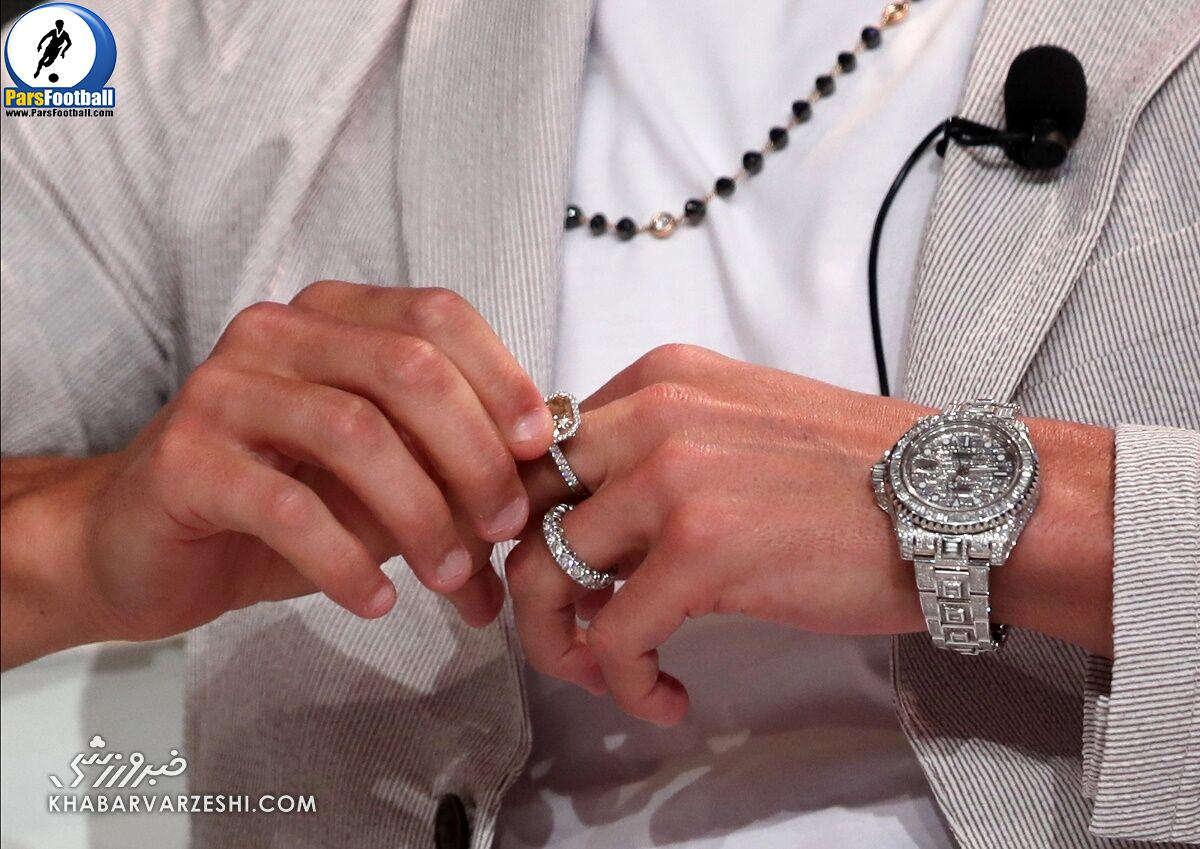 ارزش شگفت‌انگیز کلکسیون جواهرات رونالدو و نامزدش/ میلیون‌ها پوند در کمد زوج خبرساز!/ تصاویر این جواهرات خاص را ببینید