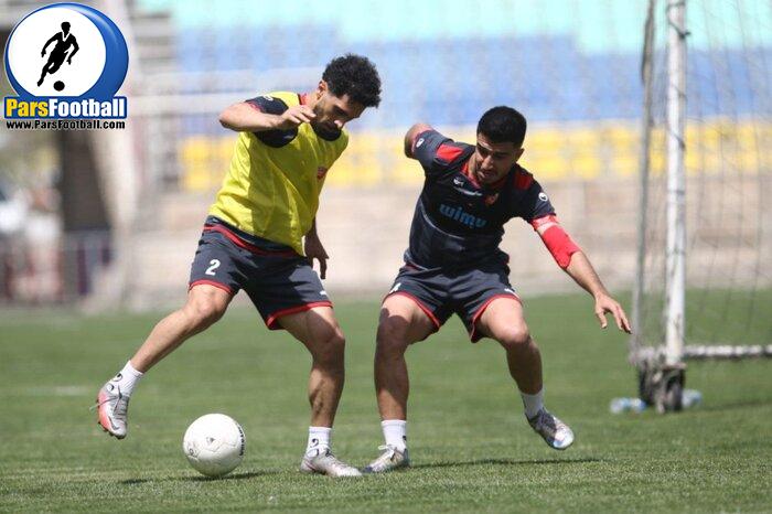 بازگشت امیری به تمرینات گروهی پرسپولیس/ لک همچنان غایب است