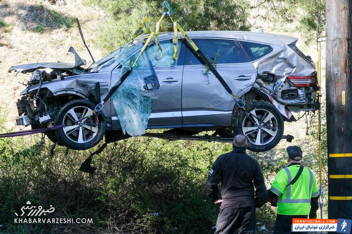 تصادف تایگر وودز