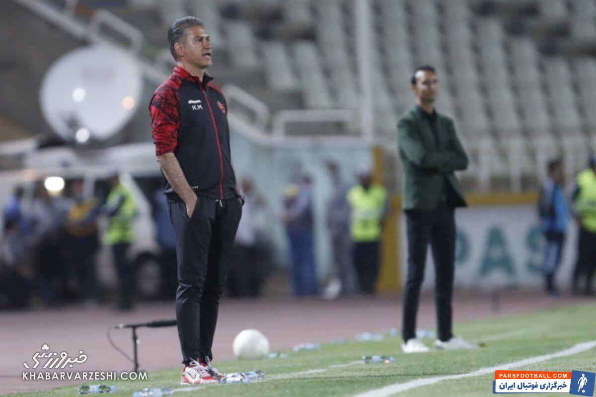 ناگفته‌های مربی پرسپولیس از تعویض جنجالی دربی