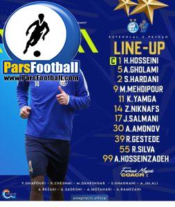 استقلال ؛ ترکیب استقلال مقابل پیکان مشخص شد