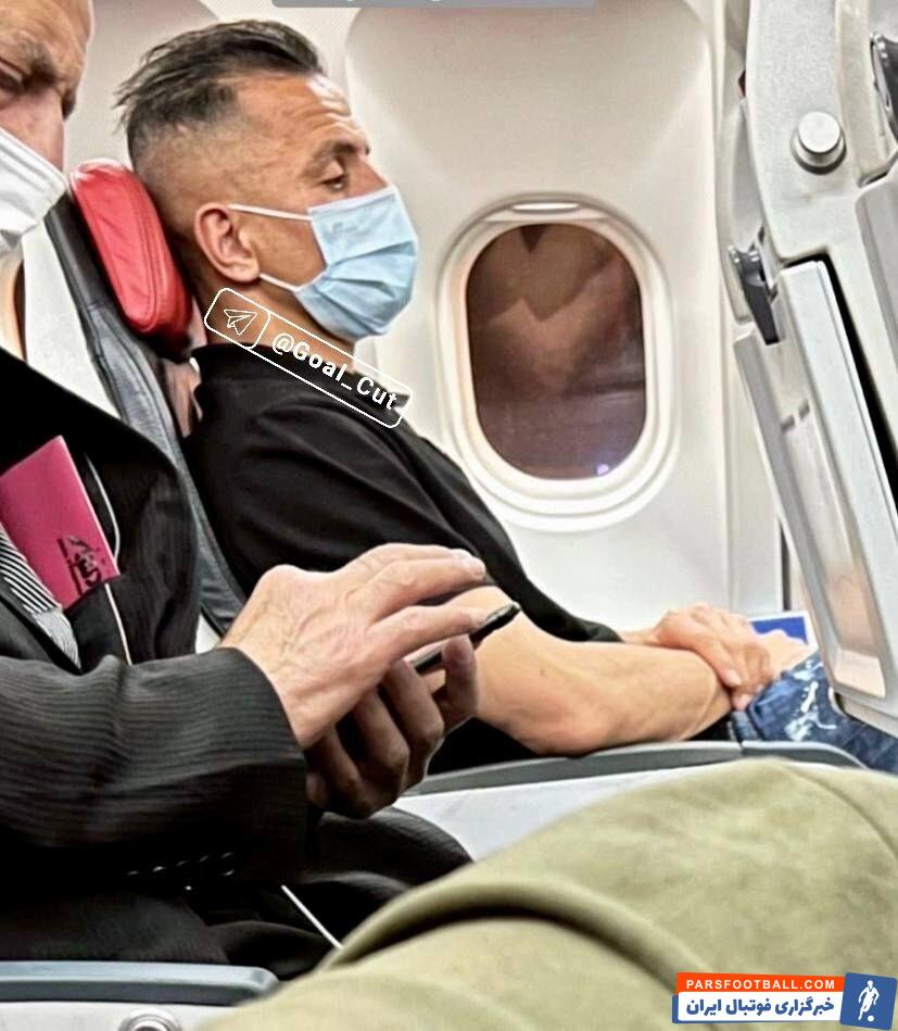 عکس| دروازهبان پرحاشیه به ترکیه رفت!