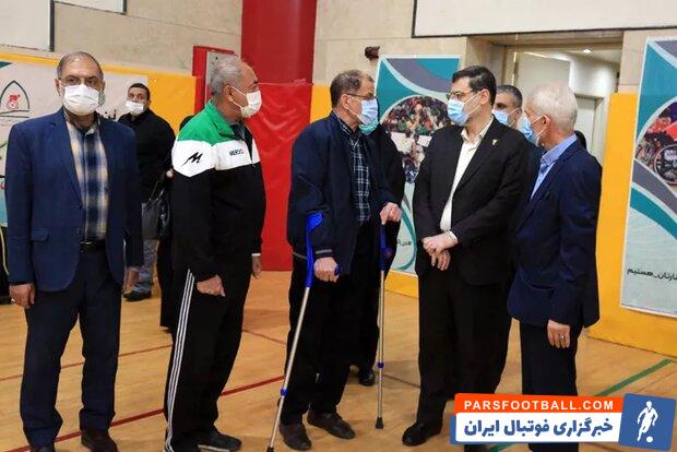 بازدید معاون رئیس جمهور از اردوی تیمهای جانبازان و معلولان