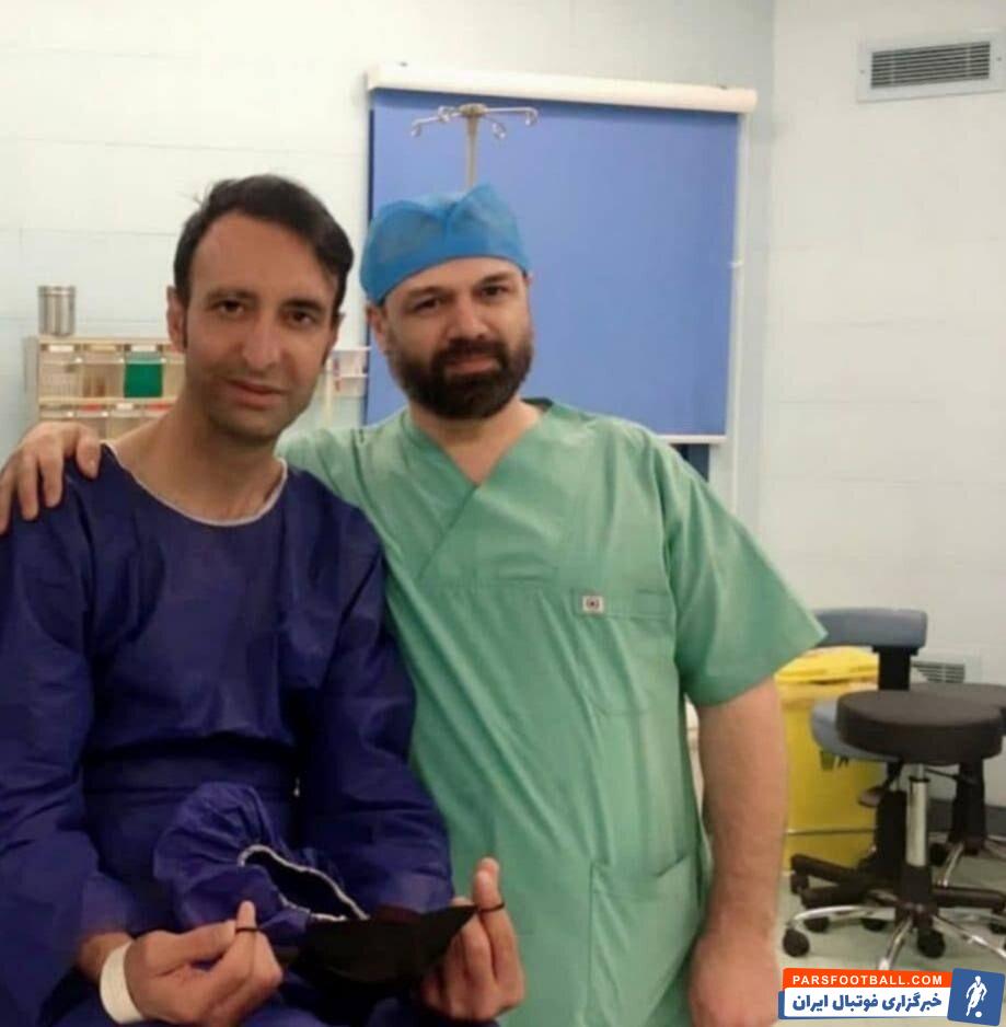 آقای گل استقلالی‌ها زیر تیغ جراحی/عکس