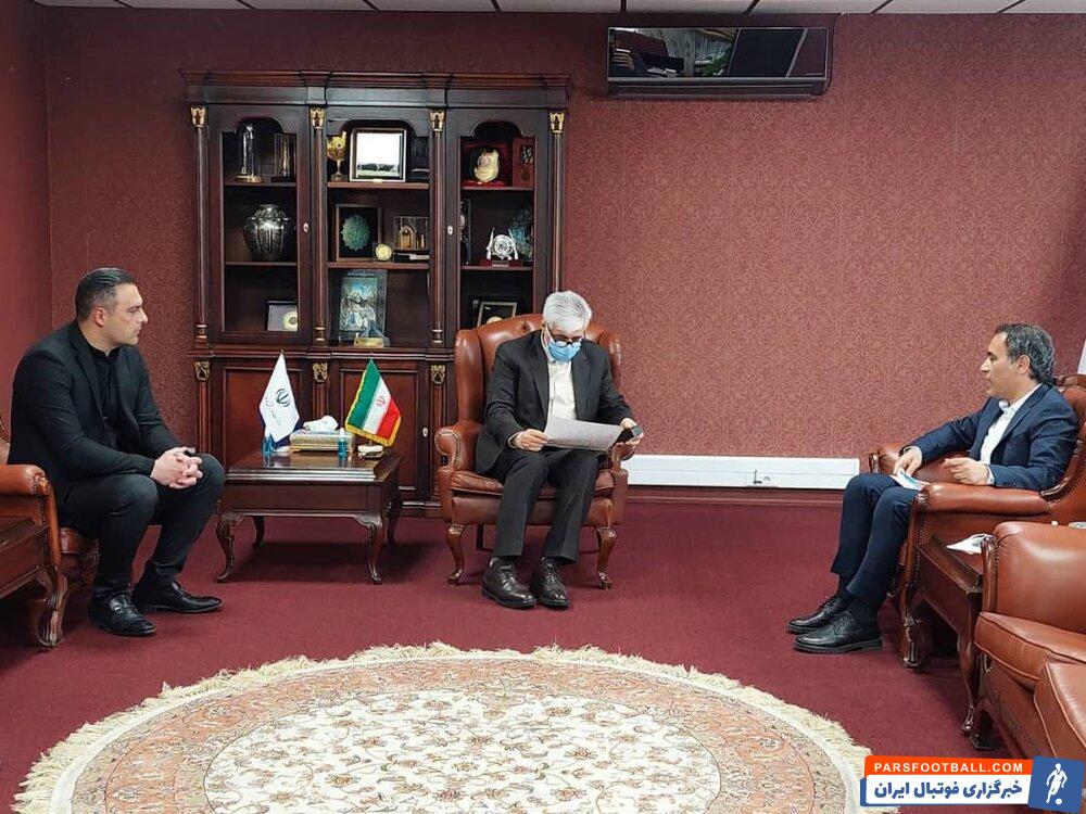 دیدار سرمربی تیم امید با وزیر ورزش و جوانان/عکس