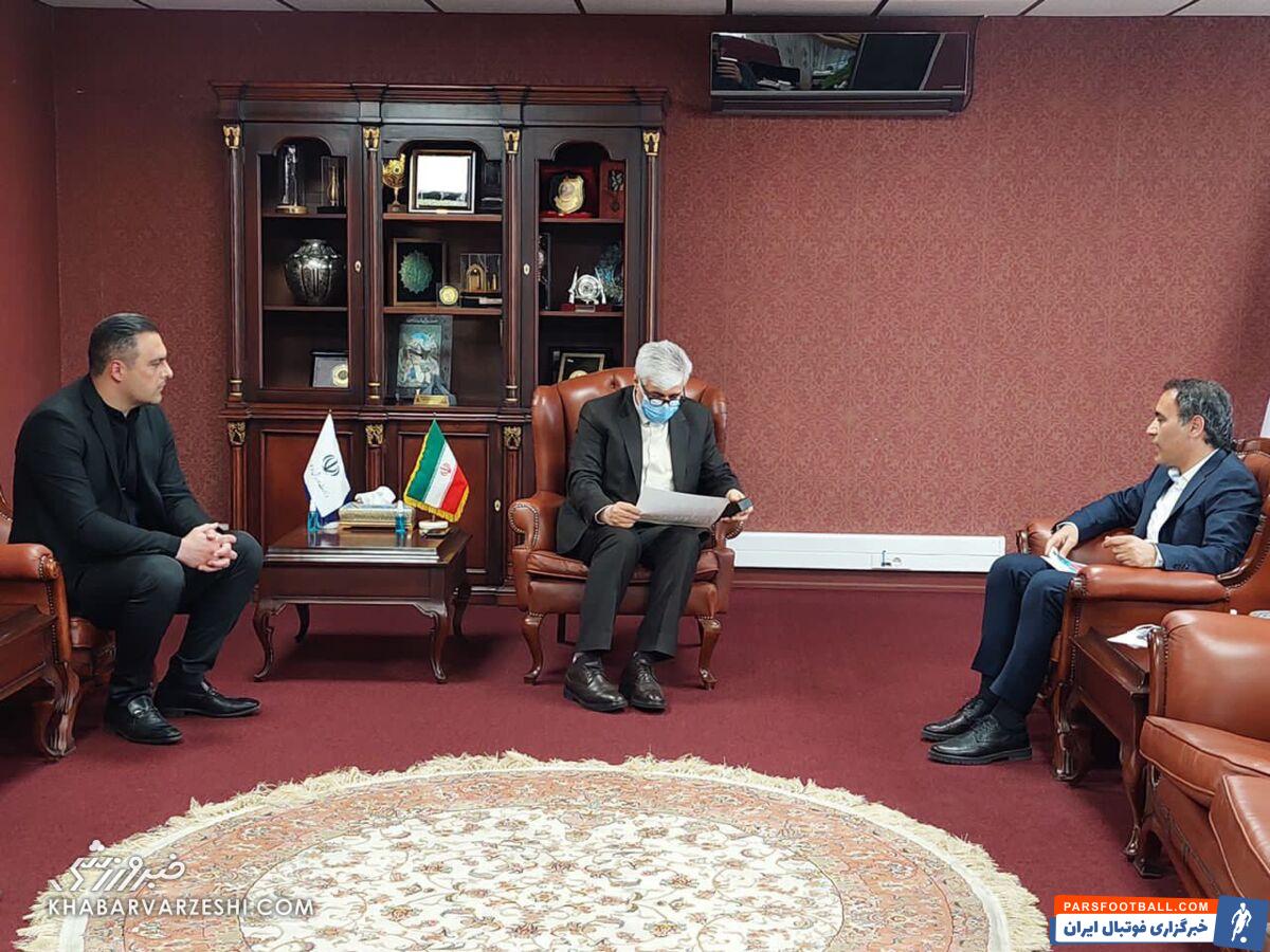 عکس| مهدی مهدوی کیا با وزیر ورزش دیدار کرد