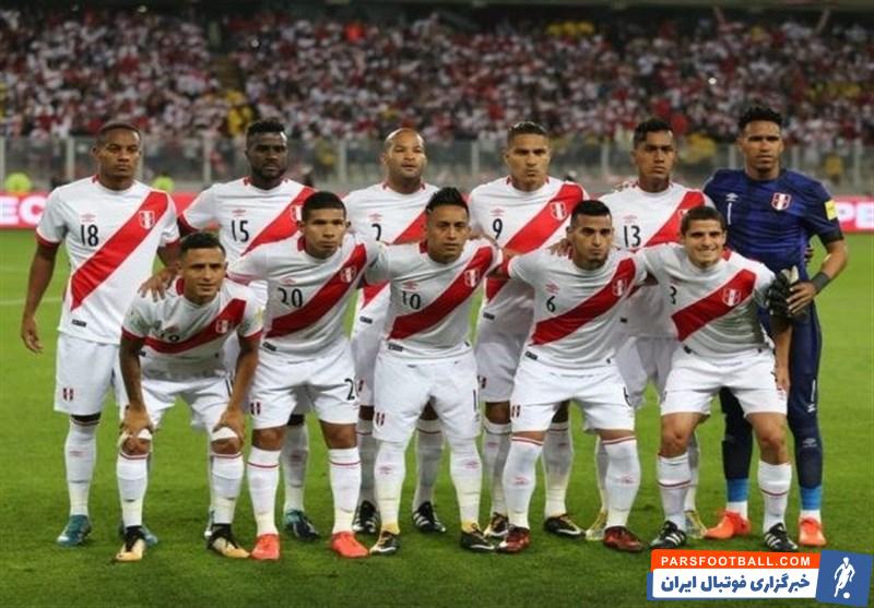 تیم ملی ایران در لیست رقبای تدارکاتی احتمالی پرو