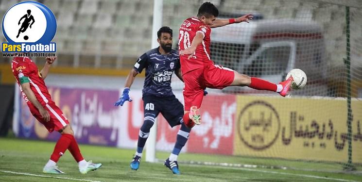 تساوی پرسپولیس و هوادار