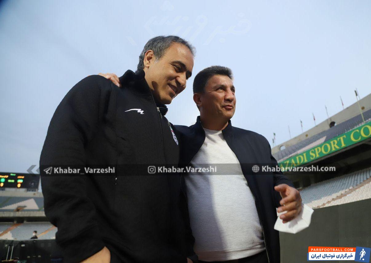 مهدویکیا در آغوش ژنرال استقلالیها/عکس