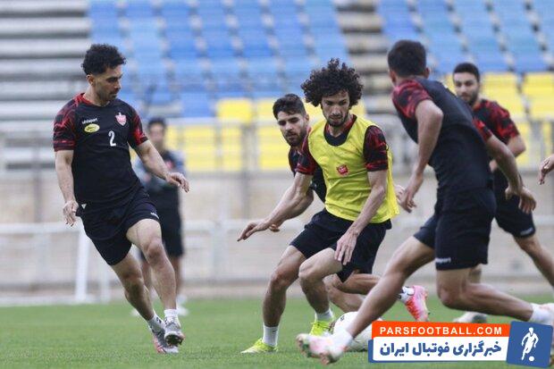 تمرین پرسپولیس با صحبت های یحیی گل محمدی