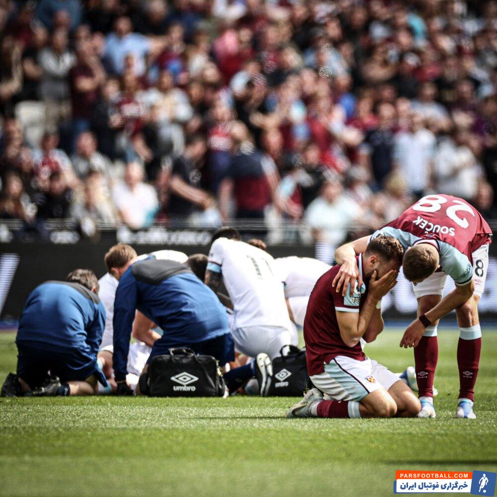 مصدومیت وحشتناک یک بازیکن در لیگ برتر انگلیس/عکس