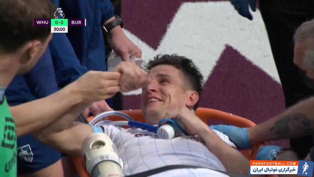 مصدومیت وحشتناک یک بازیکن در لیگ برتر انگلیس/عکس