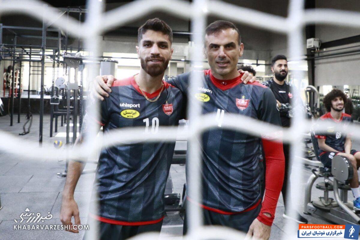 عکس| خنده به لب مقصر اصلی شکست پرسپولیس برگشت!