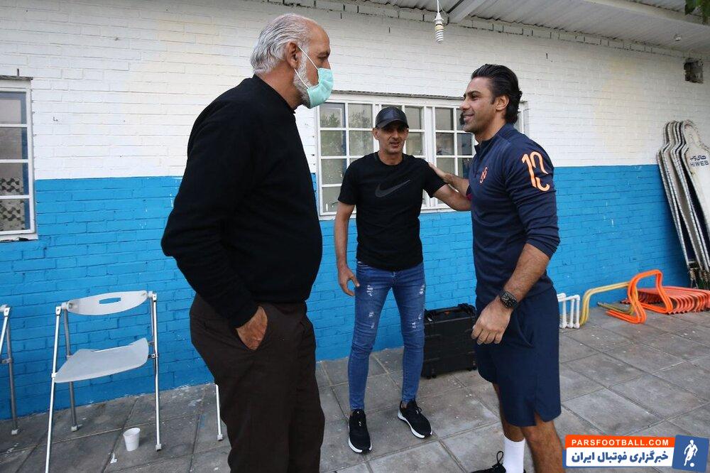 برگزاری تمرین استقلال با مهمان/عکس