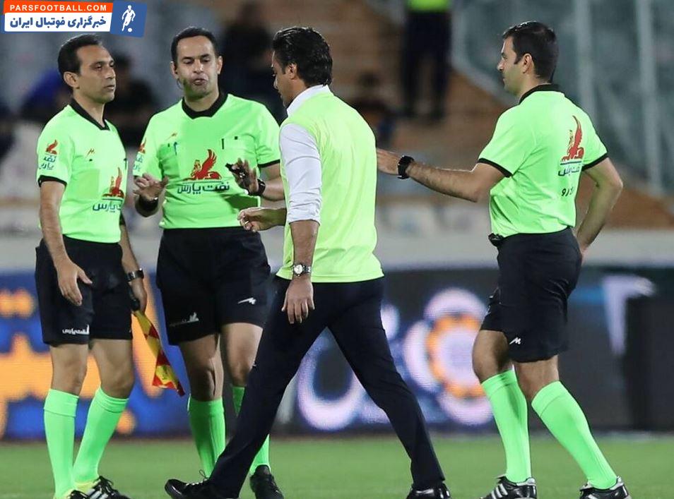 نظر حسین عسکری کارشناس داوری در مورد اخراج مدافع استقلال ؛ اخراج مدافع برزیلی درست بود