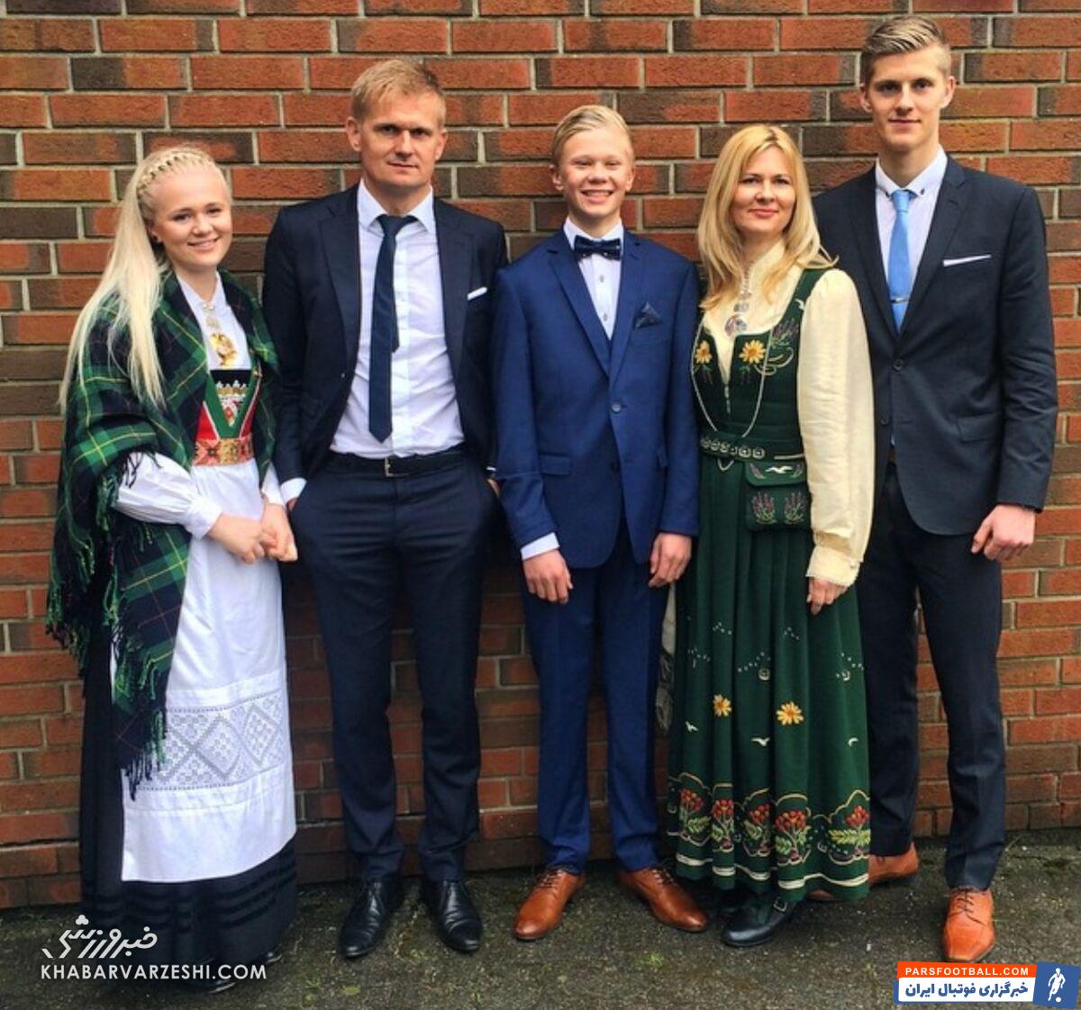 مسیر پیشرفت خطرناک‌ترین مهاجم فوتبال؛ که پدرش بازیکن بود و مادرش قهرمان هفت‌گانه/ تصاویر جالب از کودکی و خانواده او را ببینید