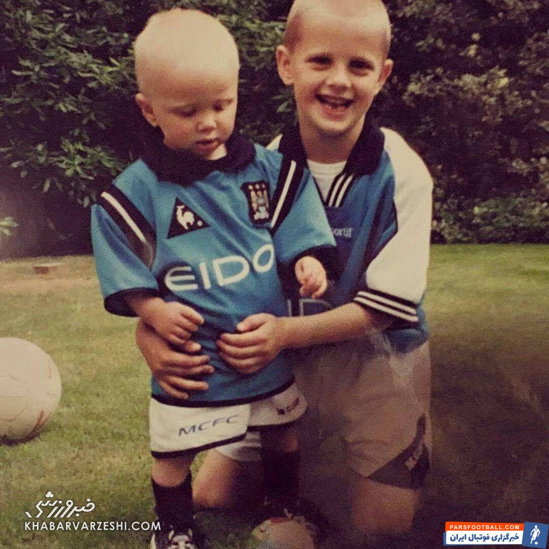 مسیر پیشرفت خطرناک‌ترین مهاجم فوتبال؛ که پدرش بازیکن بود و مادرش قهرمان هفت‌گانه/ تصاویر جالب از کودکی و خانواده او را ببینید